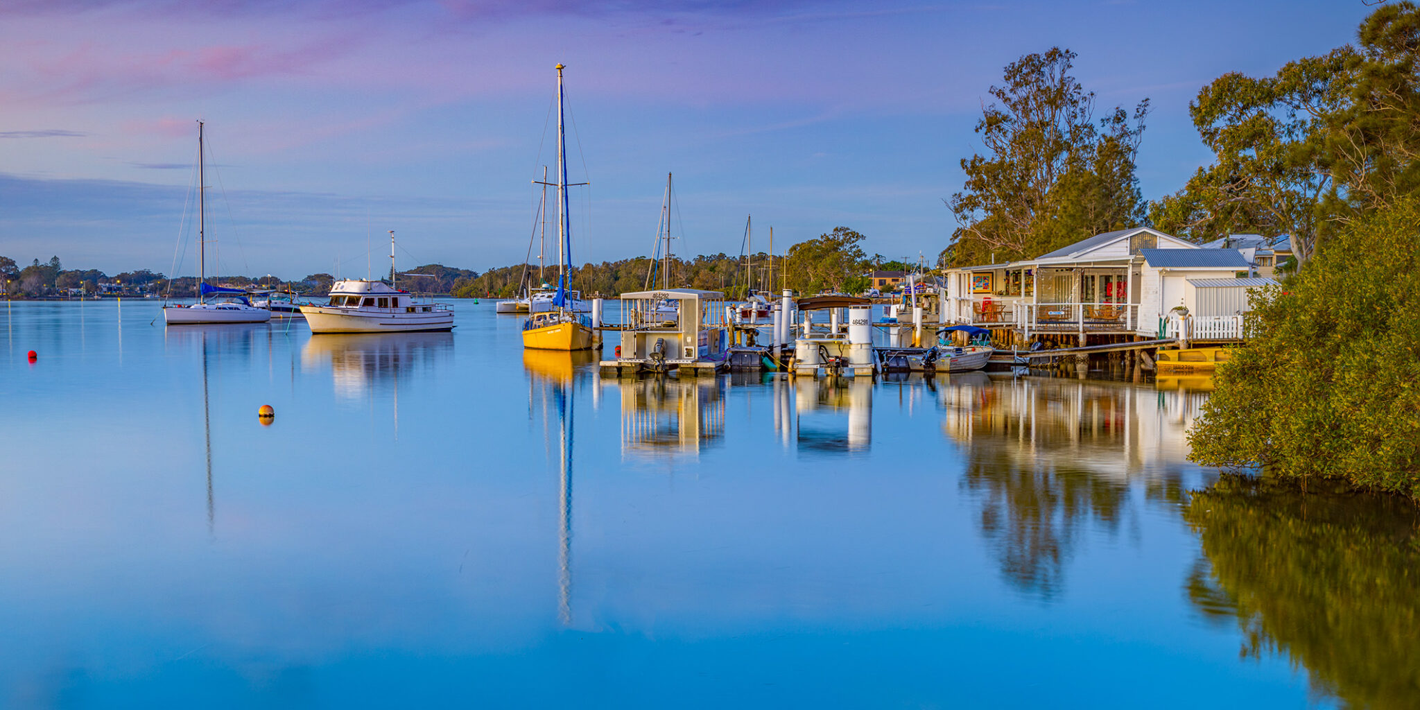 Dunbogan Boat Shed Sunset 16-6-25 (5)-2x1