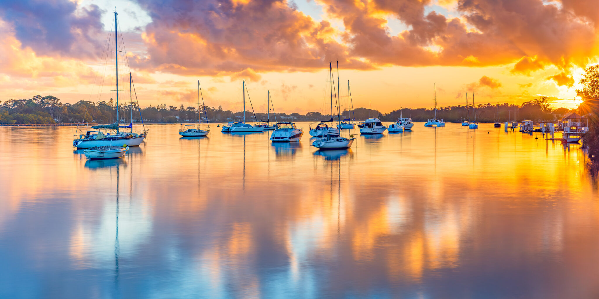 Dunbogan Boats Sunrise 1-5-26 (6)